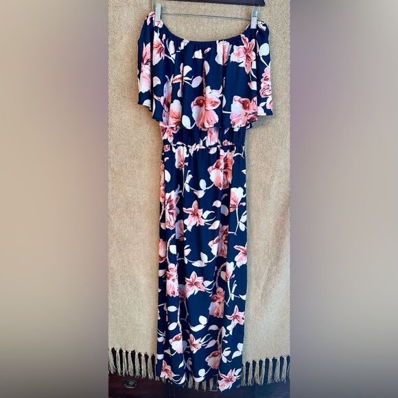 Vigvog Boho Off Shoulder Dress Size Small - Picture 8 of 16